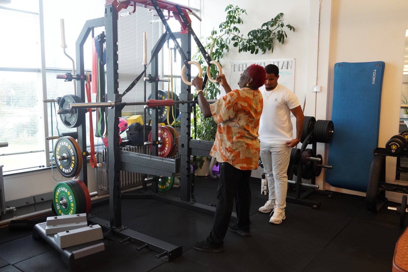 Rustig opgebouwde training onder begeleiding