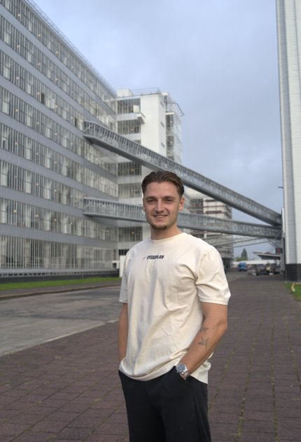Luuk, stagiair fysiotherapie bij FYSIOPLAN in Rotterdam